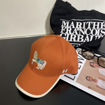 Hermès canvas baseball cap - Image 5