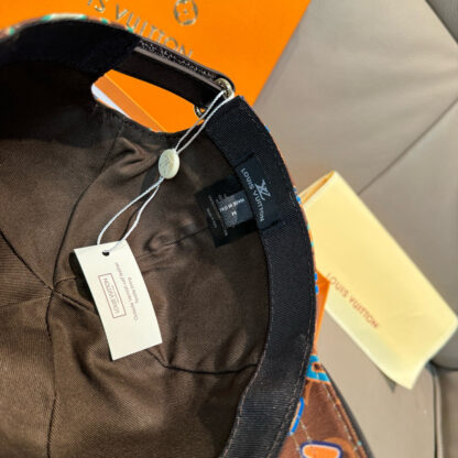 Louis Vuitton silk-screen baseball cap - Image 6
