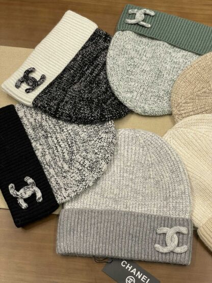 Chanel Winter Knitted Hat - Image 6