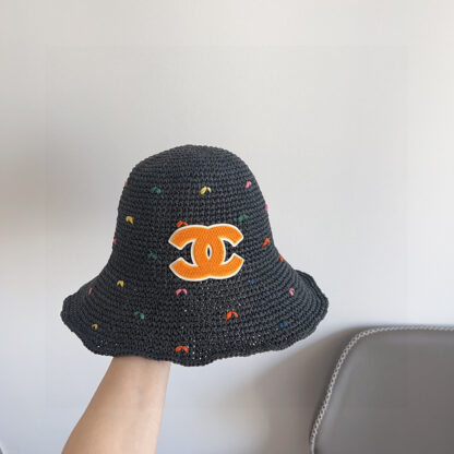 Chanel straw bucket hat - Image 5