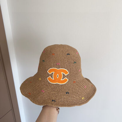 Chanel straw bucket hat - Image 5