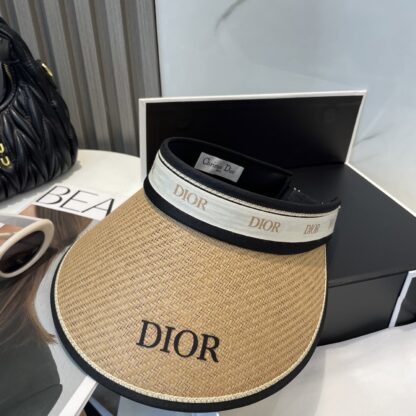 Dior casual all-match open top hat - Image 7