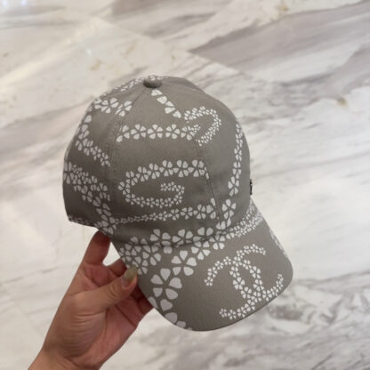 Chanel diamond hard top baseball cap - Image 6