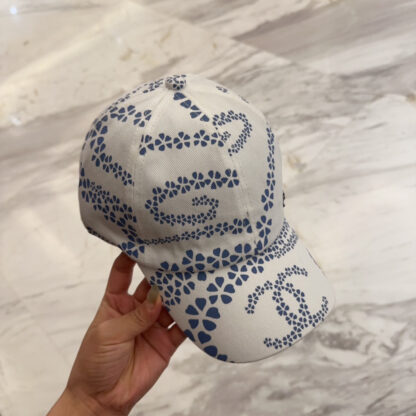 Chanel diamond hard top baseball cap - Image 6