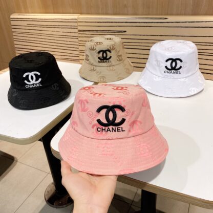 Chanel Unisex Casual Bucket Hat - Image 6