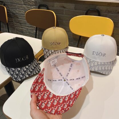 Dior English sports applique embroidered baseball cap - Image 7