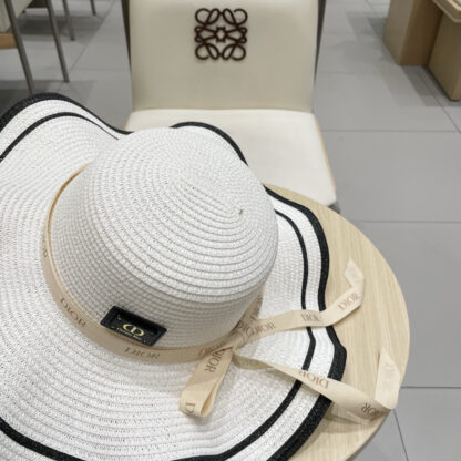 Dior bowler straw hat - Image 7