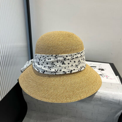 Dior Sun Straw Beach Hat - Image 7