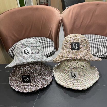 Dior colorful straw bucket hat - Image 7