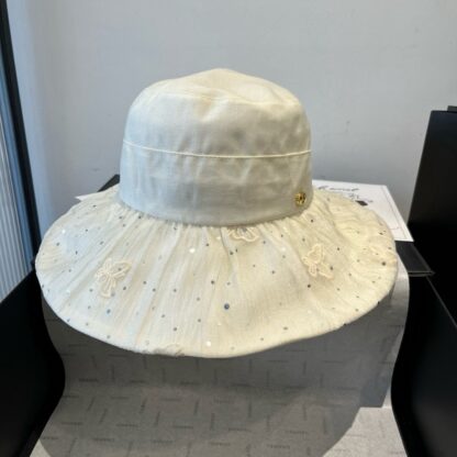 Dior ruffled sun hat - Image 7