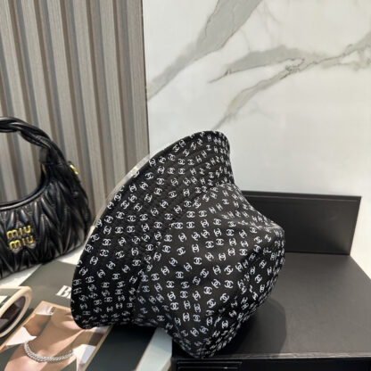 Chanel Classic Casual Fashion Bucket Hat - Image 6