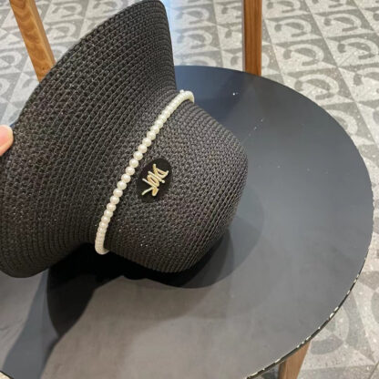 Dior hollow dome straw hat - Image 7