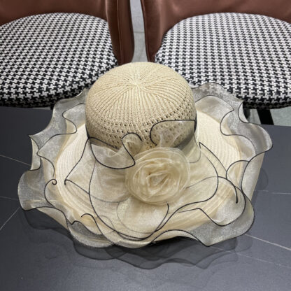 Dior elegant wide-brimmed sun hat - Image 6