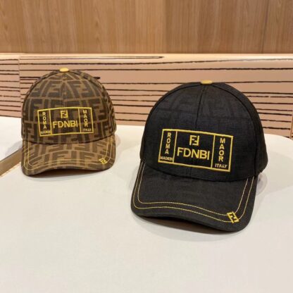 Fendi classic monogram trendy baseball cap - Image 7