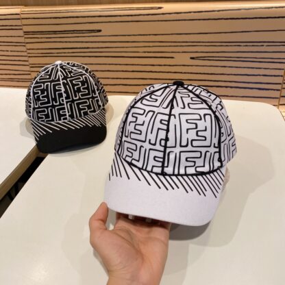 Fendi classic casual trendy baseball cap - Image 7