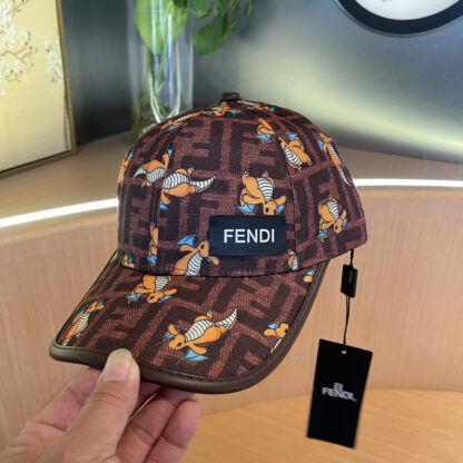Fendi Lightweight Breathable Vintage Baseball Cap - Image 7