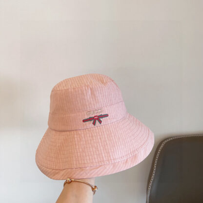 Gucci wide brim cotton and linen sunshade bucket hat - Image 6