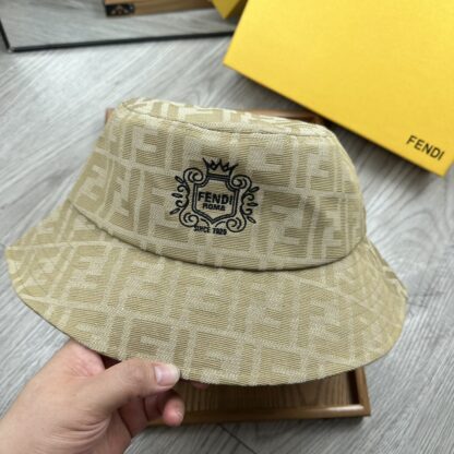 Fendi printed double embroidered bucket hat - Image 7
