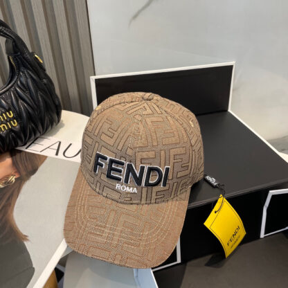 Fendi monogram series baseball cap - Image 7