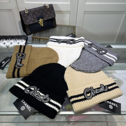 Chanel Unisex Knitted Hat - Image 6