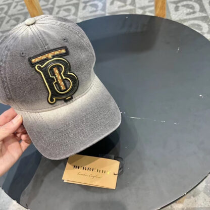 Burberry gradient denim baseball cap - Image 7