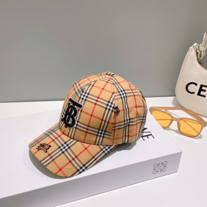 Burberry Classic Check Baseball Cap - Image 7