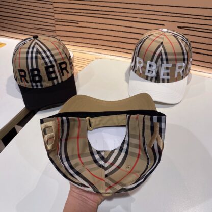 Burberry Classic Check Baseball Cap - Image 7