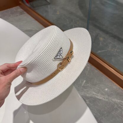 Prada new straw sun hat - Image 6