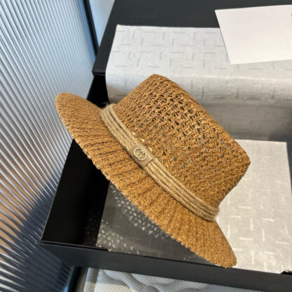 Gucci flat hat hollow sun hat - Image 6