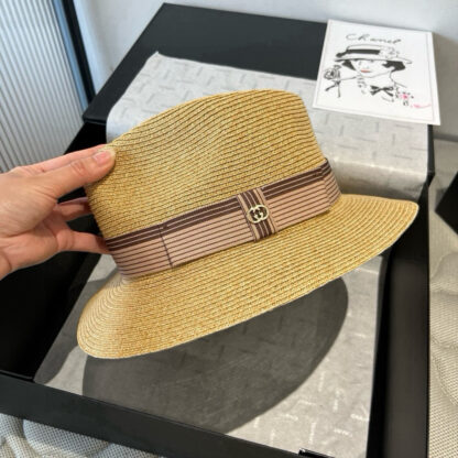 Gucci flat top hat sun hat - Image 6