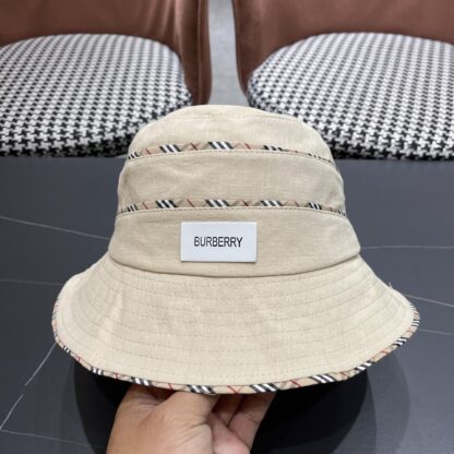 Burberry Fashion Sun Protection Bucket Hat Sun Hat - Image 7