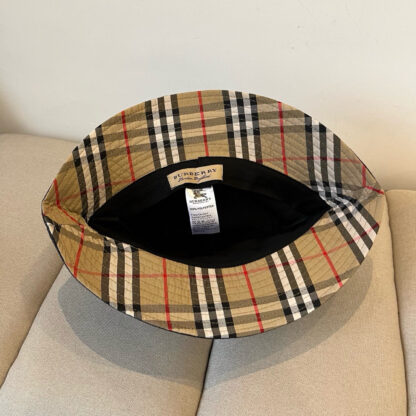 Burberry Fashion Embroidered Simple Bucket Hat - Image 7