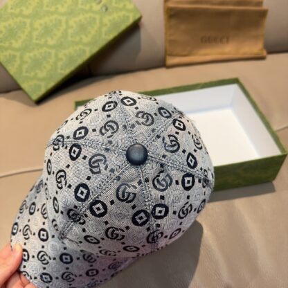 Gucci jacquard baseball cap - Image 6