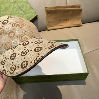 Gucci jacquard baseball cap - Image 6