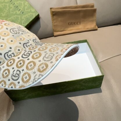 Gucci jacquard baseball cap - Image 6