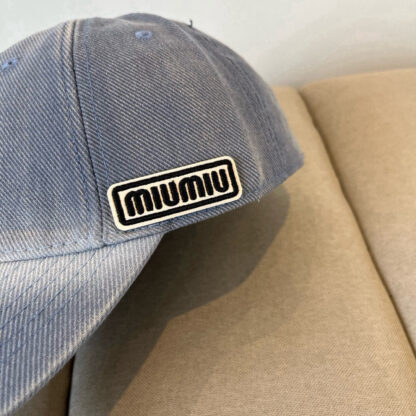 Miu Miu versatile fashion baseball cap - Image 7