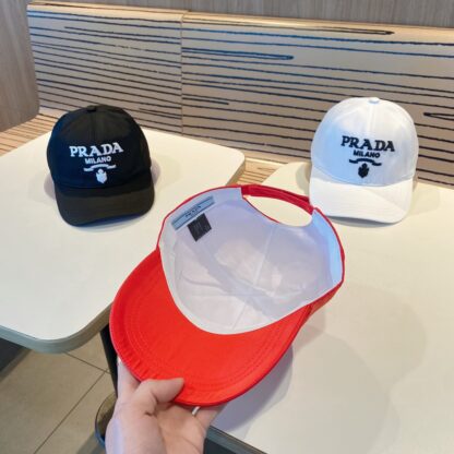 Prada British style unisex baseball cap - Image 6