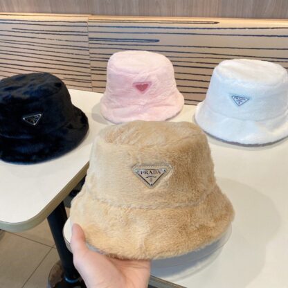 Prada velvet bucket hat - Image 6