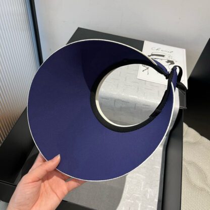 Prada new hollow top headband sun hat - Image 6