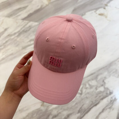 Miu Miu simple embroidered baseball cap - Image 7
