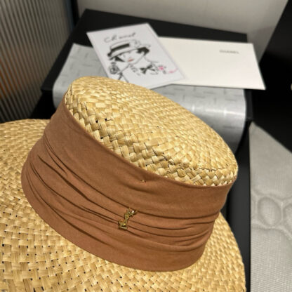 Yves Saint Laurent straw hat - Image 6