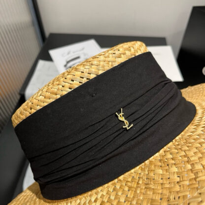 Yves Saint Laurent straw hat - Image 6