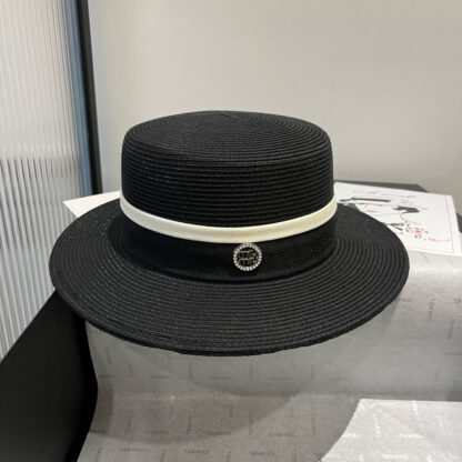 Miu Miu exquisite flat top hat - Image 7