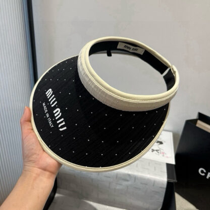 Miu Miu hollow headband sun hat - Image 7