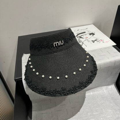 Miu Miu hollow headband sun hat - Image 7