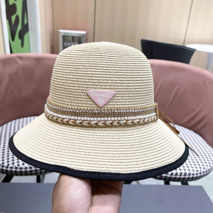 Prada summer high-end fashion style premium sun hat - Image 6