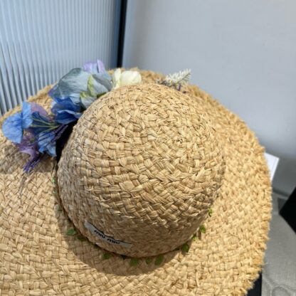 Miu Miu Raffia Hat - Image 7