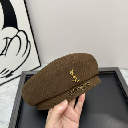 Yves Saint Laurent stylish all-match beret - Image 6