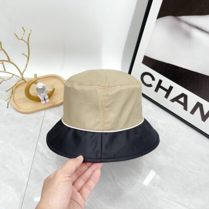 Miu Miu Colorblock Simple Bucket Hat - Image 7