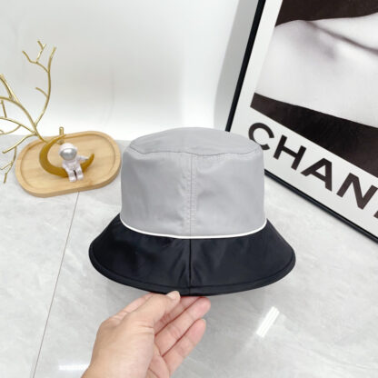 Miu Miu Colorblock Simple Bucket Hat - Image 7